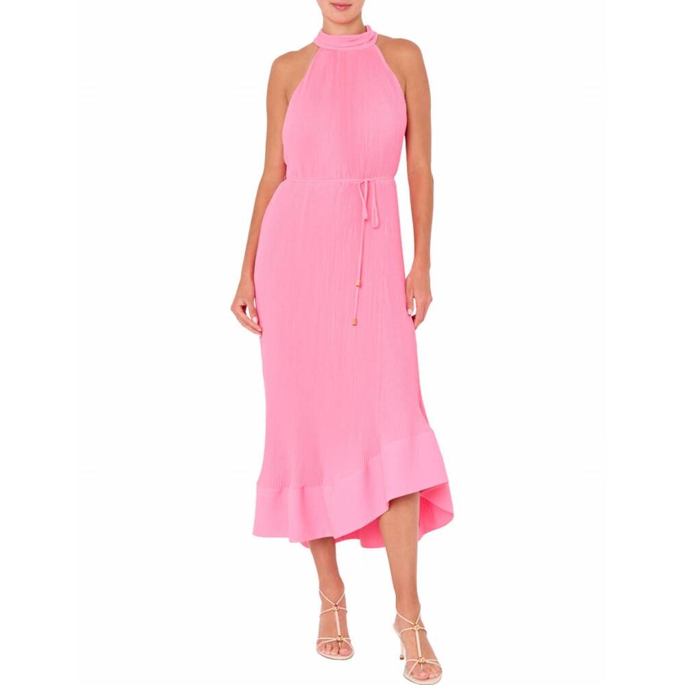 NEW MILLY nalani midi dress in pink